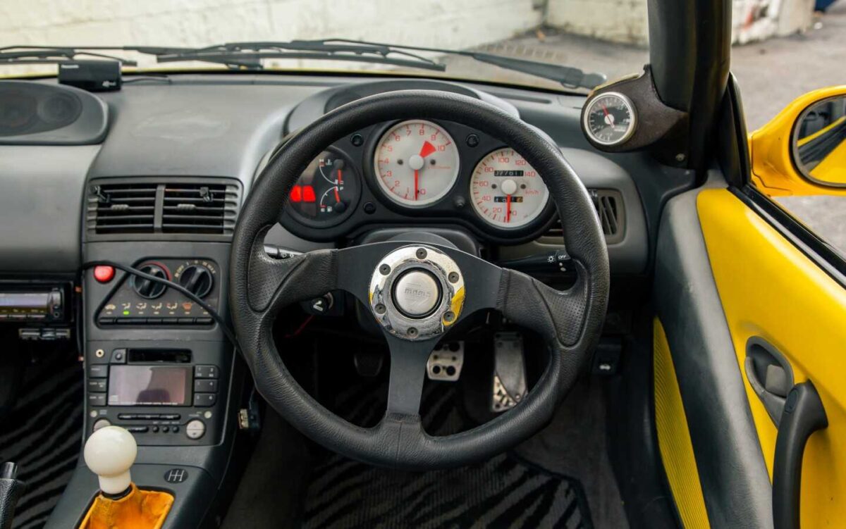 1992 Honda Beat JDM Kei Car With Light Modifications.