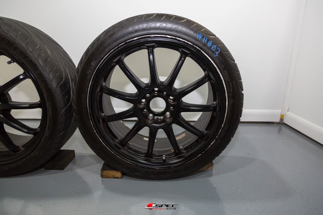 work エモーション　11R 6J +44 165 55 Used Work Emotion 11R Wheels in Matte Black 18x8.5 +47. | J