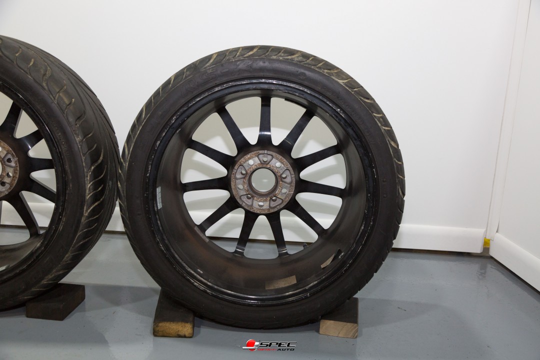 Used Work Emotion 11R Wheels in Matte Black 18x8.5 +47. | J-Spec