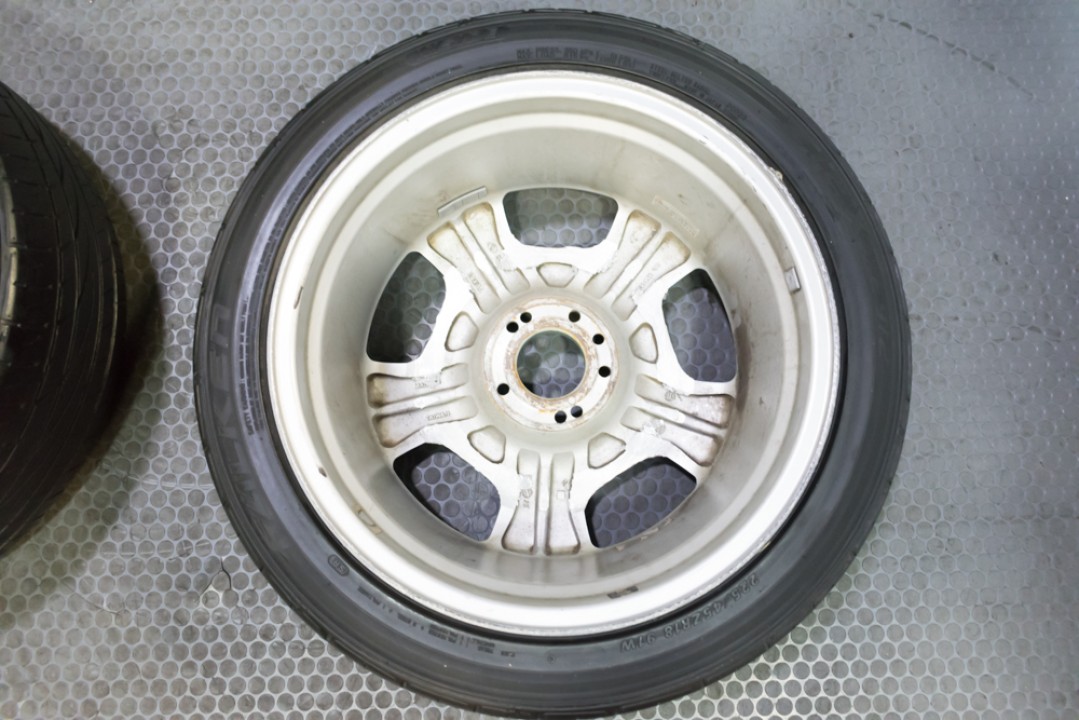 Set of Staggered JDM Hyperion Hyper Dish 2 Wheels in 18x8.0 45 Offset ...