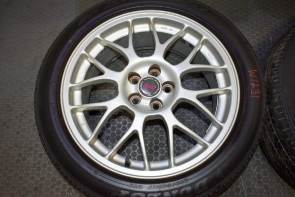 Used Set of Four 5x100 BBS RG345 17x7 Wheels with Offset of +48