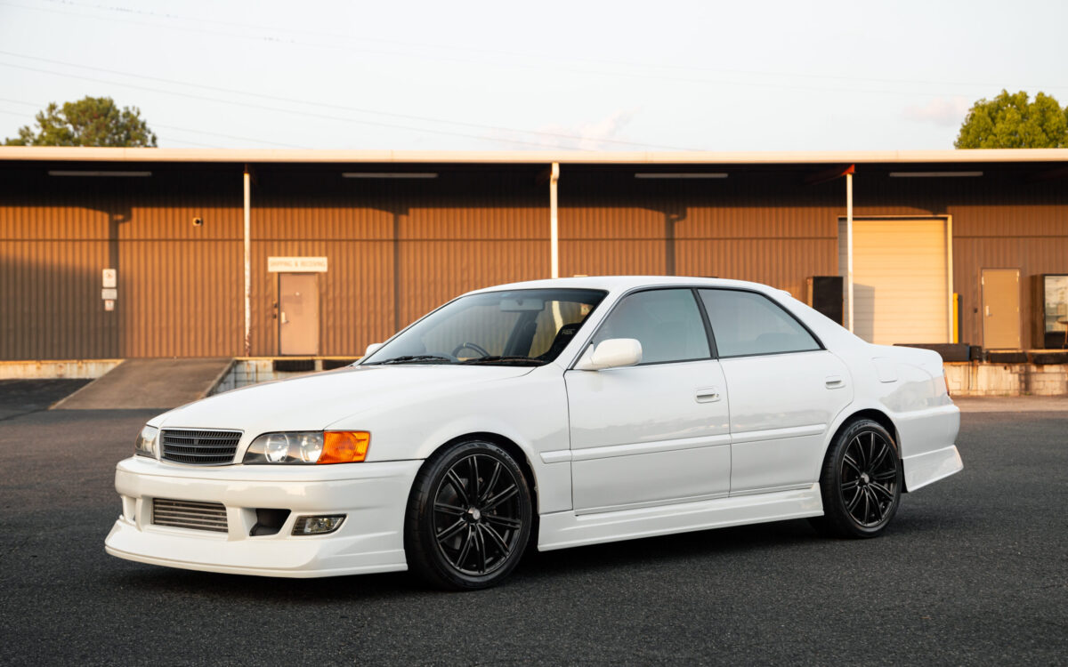 Toyota JZX100 Chaser Turbo with 5 speed RWD Transmission.