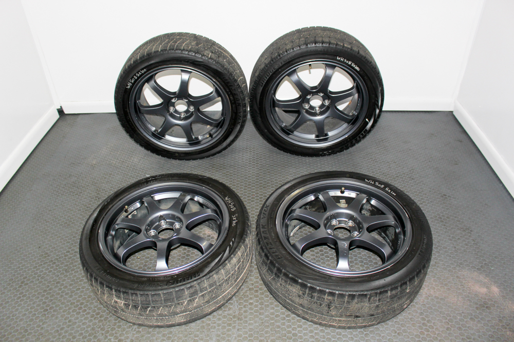 Used JDM 17x7 A-tech Wheels with 5x100 Fitment, and Offset of +38. WP ...