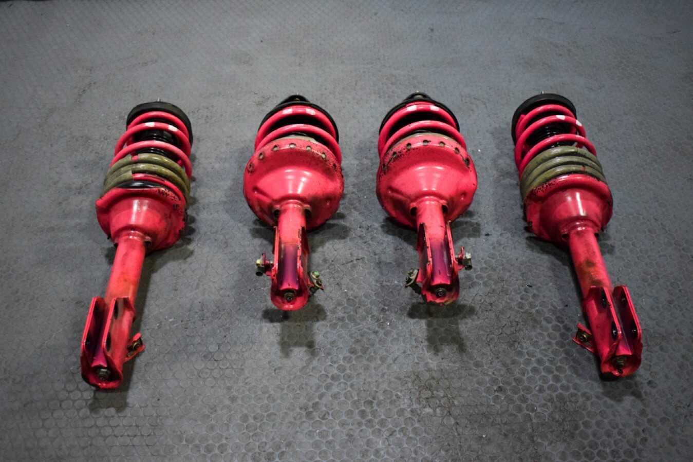 JDM Used Version 9 Spec C S204 Adjustable OEM Struts Subaru STi WRX ...