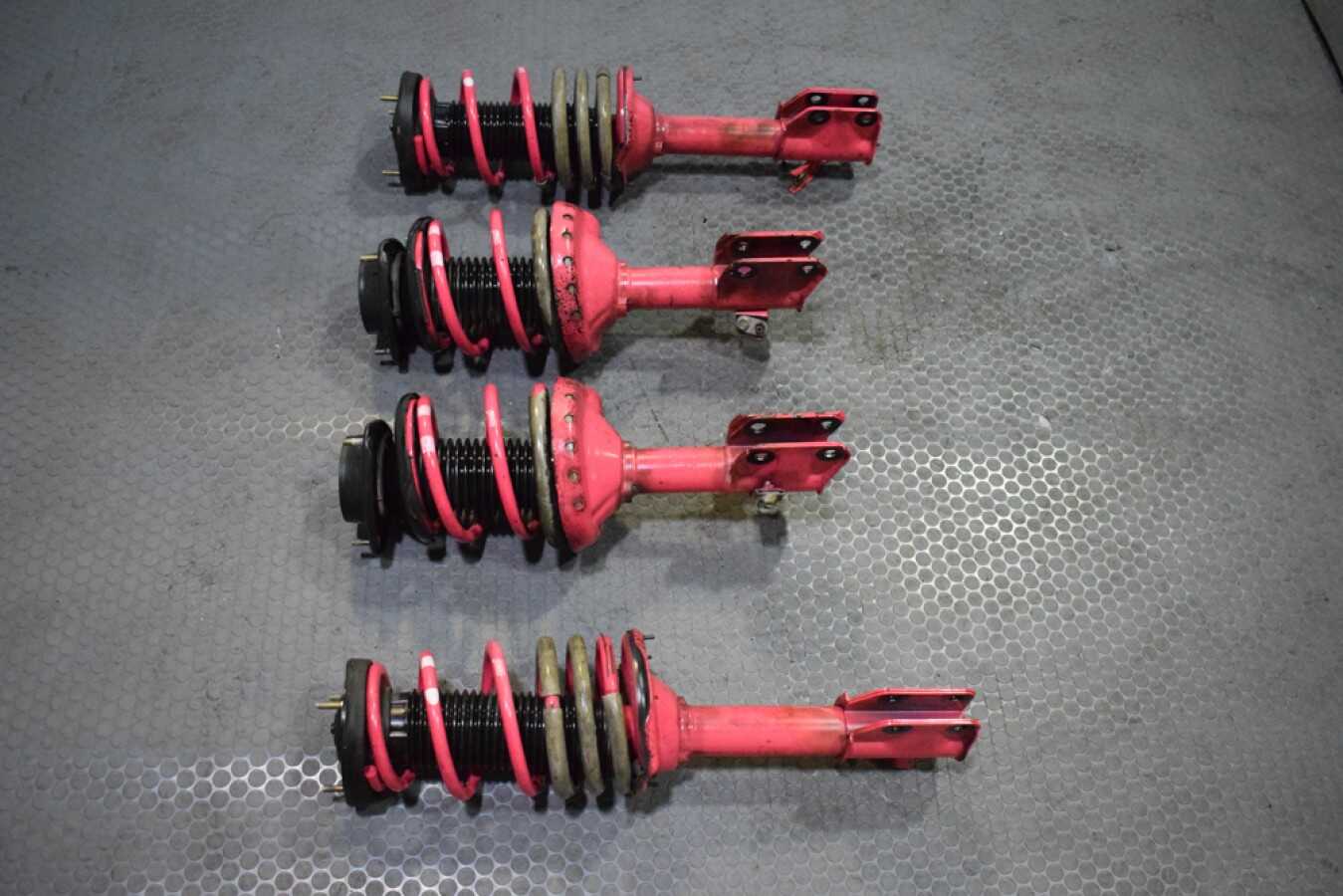 JDM Used Version 9 Spec C S204 Adjustable OEM Struts Subaru STi WRX ...