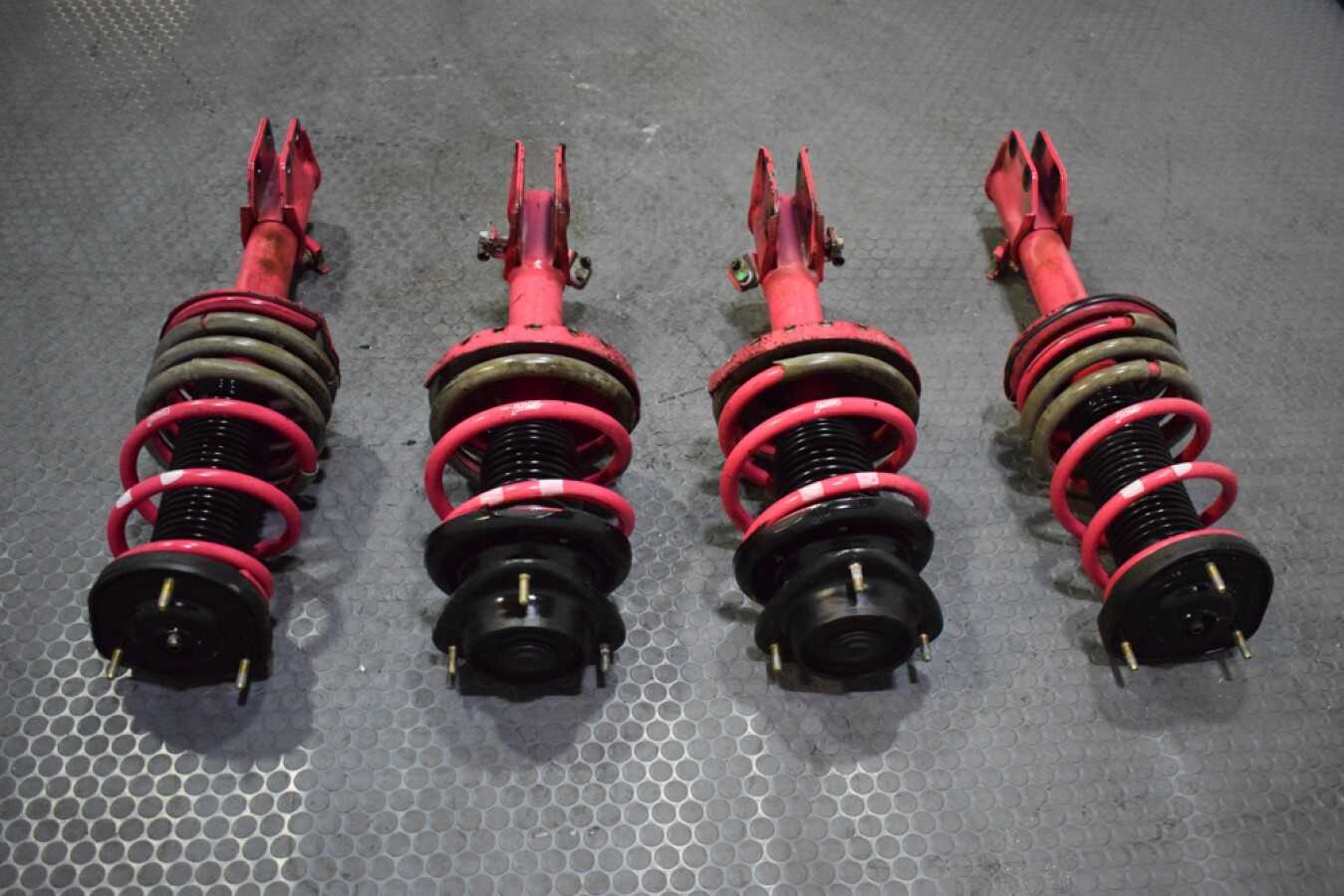 JDM Used Version 9 Spec C S204 Adjustable OEM Struts Subaru STi WRX ...