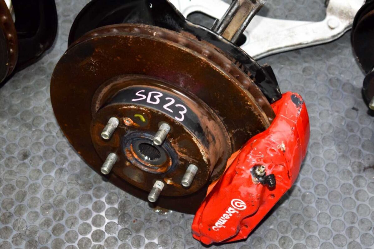 Used Clean JDM 02-06 Honda Integra DC5 Brembo Type R brake calipers and ...