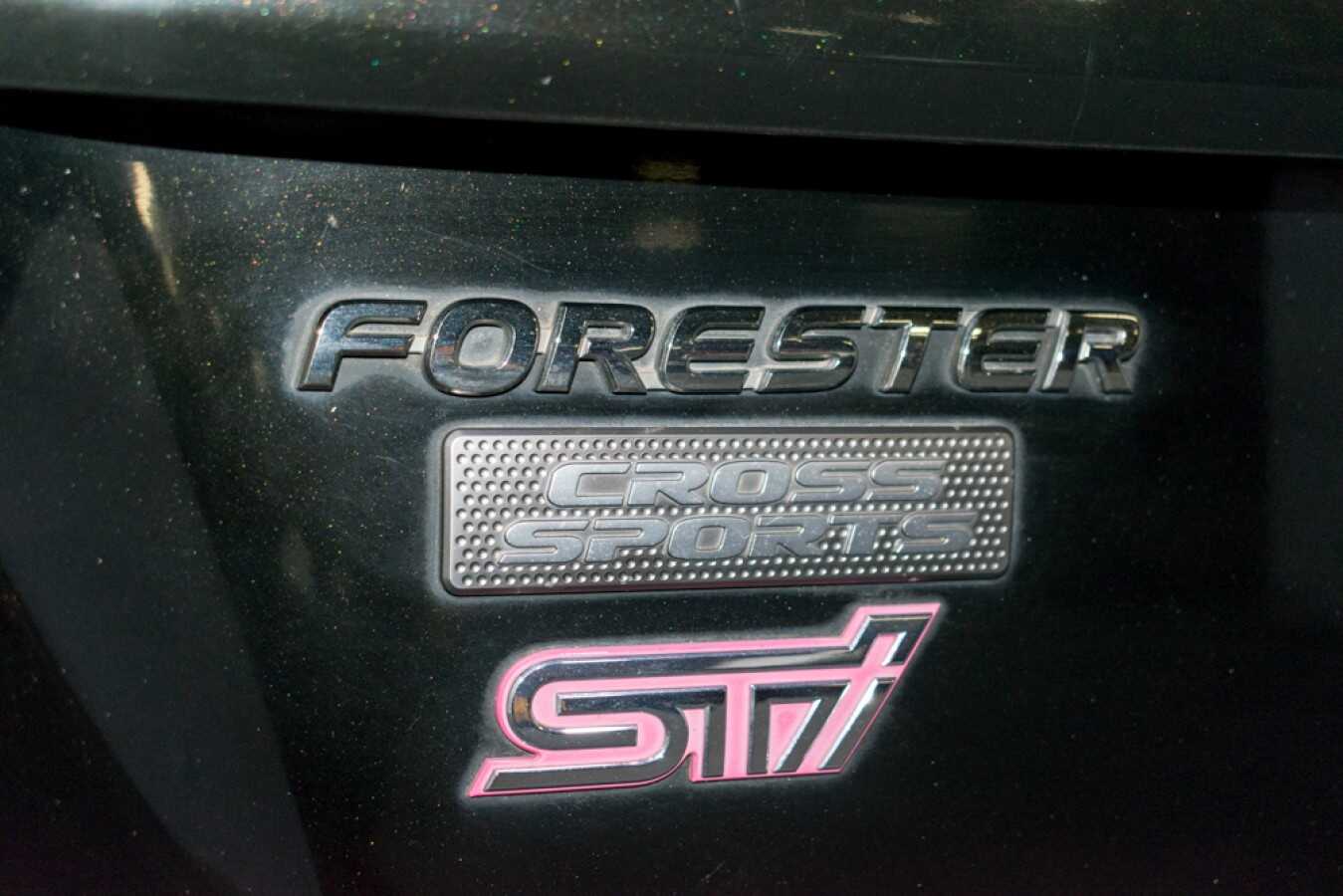 OEM Subaru Forester Rear Trunk Emblem – 03-05 2.5 XS AWD Liftgate Letters