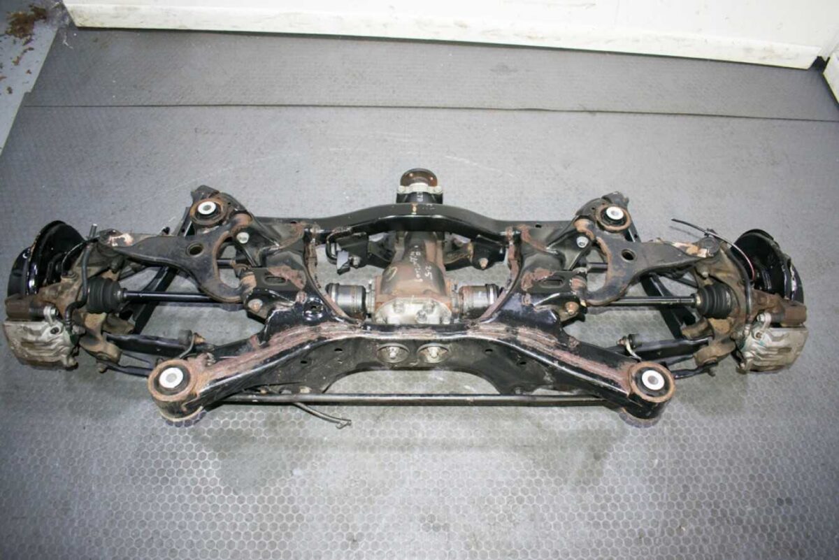 05-09 JDM Subaru Legacy Rear Subframe w/ Differential, Axles, Hubs, ETC ...
