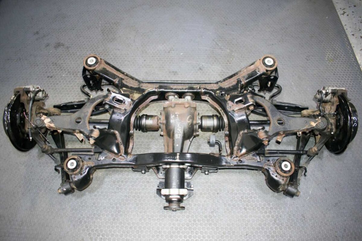 05-09 JDM Subaru Legacy Rear Subframe w/ Differential, Axles, Hubs, ETC ...