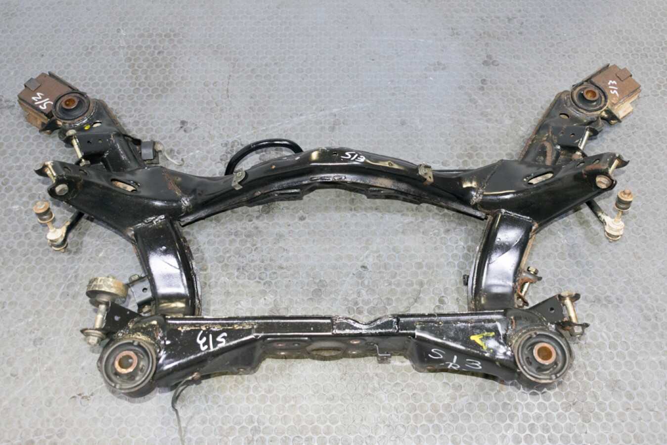89-93 JDM Nissan 180SX 240SX S13 Rear Subframe w/ Sway Bar | J-Spec ...
