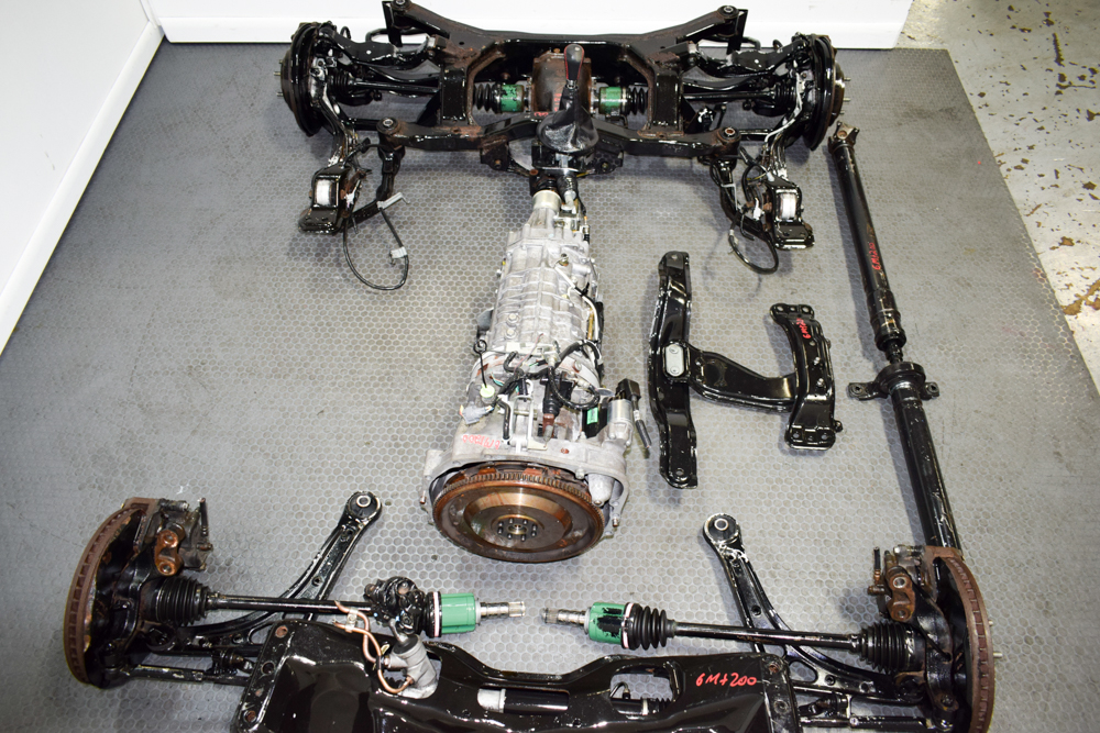 Subaru Legacy Spec B 6MT TY856WBDAA Transmission