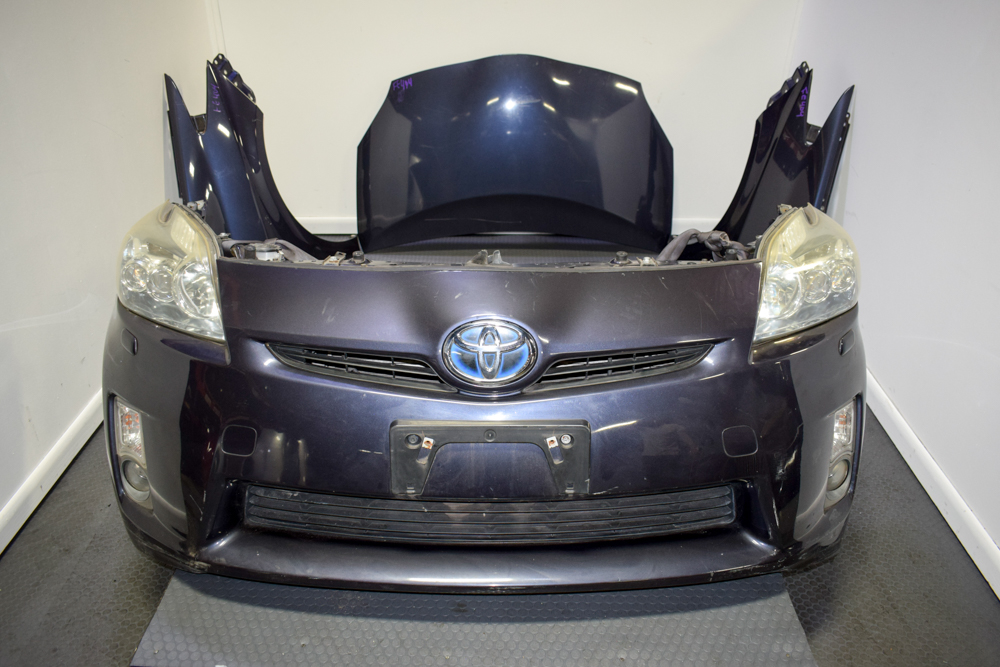 2010-2015 Toyota Prius Nose Cut Headlights, Bumper, Fenders.
