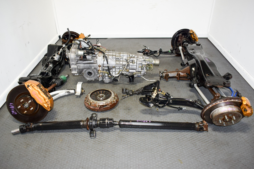 Subaru Forester TY856WL7CC Transmission with Brembo Brakes