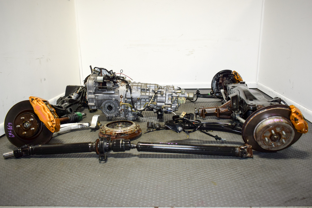 Subaru Forester TY856WL7CC Transmission with Brembo Brakes