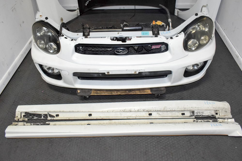 Team-Alpha Zero Style Diamond Honeycomb Mesh Grille For 2002-2003 Subaru Impreza WRX