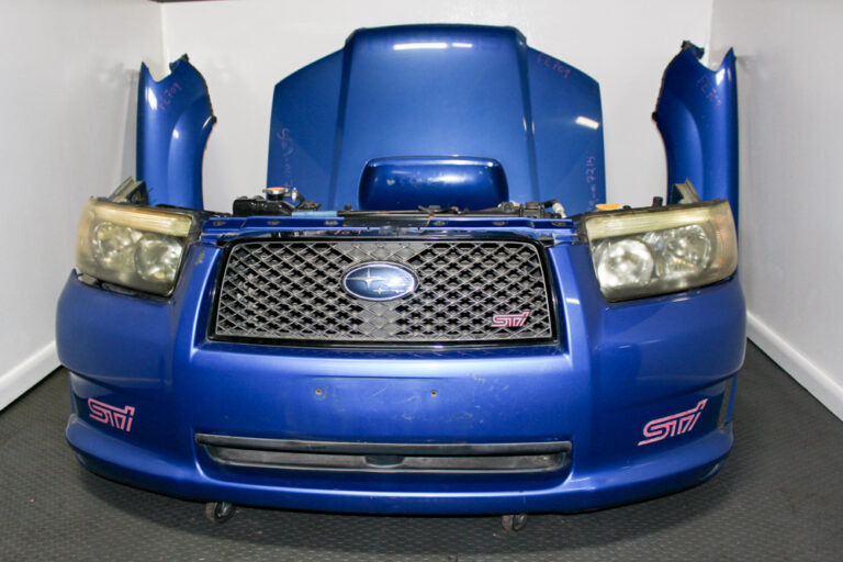 JDM 2003 2008 Subaru Forester STI SG5 SG9 Front End W HID Headlights jdm-2003-2008-subaru-forester-sti-sg5-sg9-front-end-w-hid-headlights