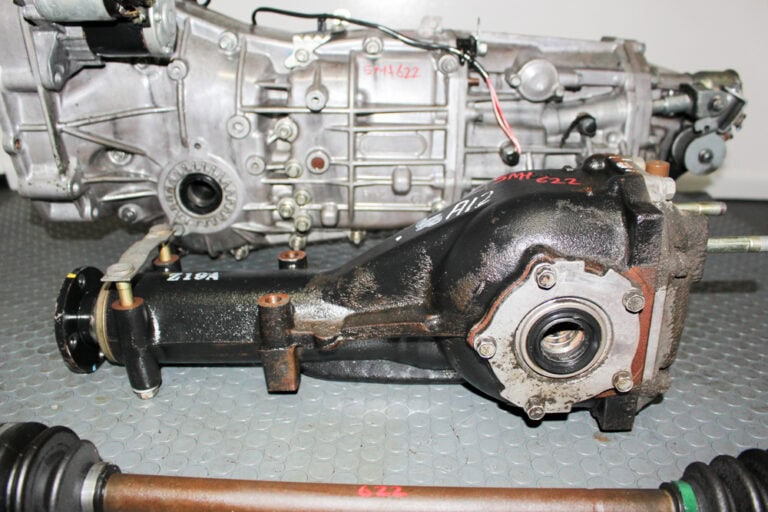 JDM 2007–2012 Subaru 5-Speed TY758VSAAA Transmission + 4.11 Rear Diff ...
