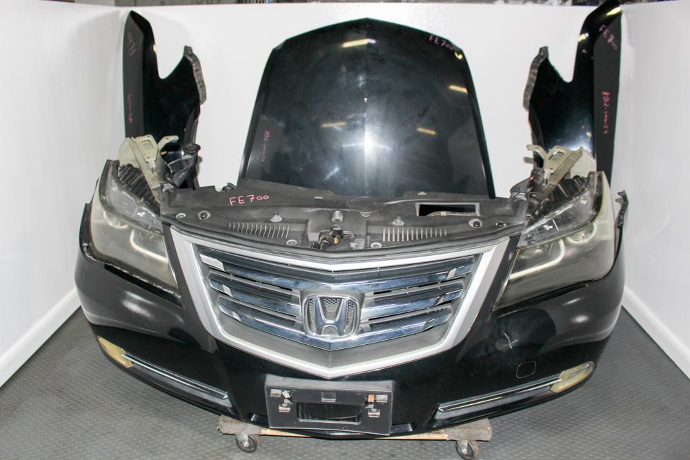 “JDM 2009–2012 Honda Legend KB2 Front End Conversion with OEM Headlights, Hood, Fenders, and Grille”