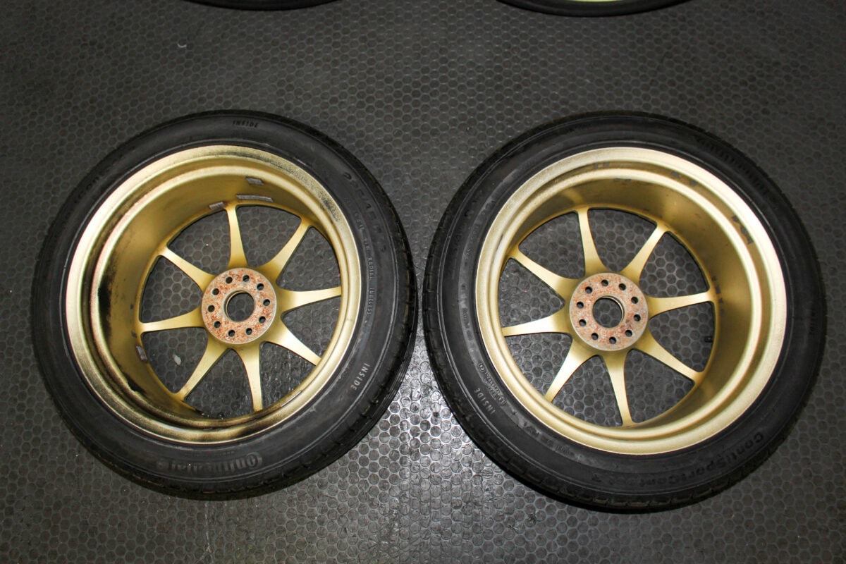 Rare TAN-EI-SYA (TWS) RF38 Forged Wheels – 17x8J +45 | 5x100 | Set 