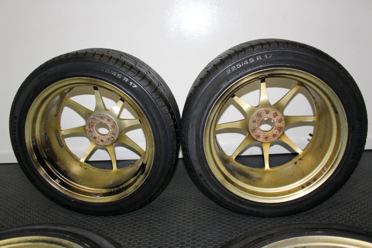 Rare TAN-EI-SYA (TWS) RF38 Forged Wheels – 17x8J +45 | 5x100 | Set 