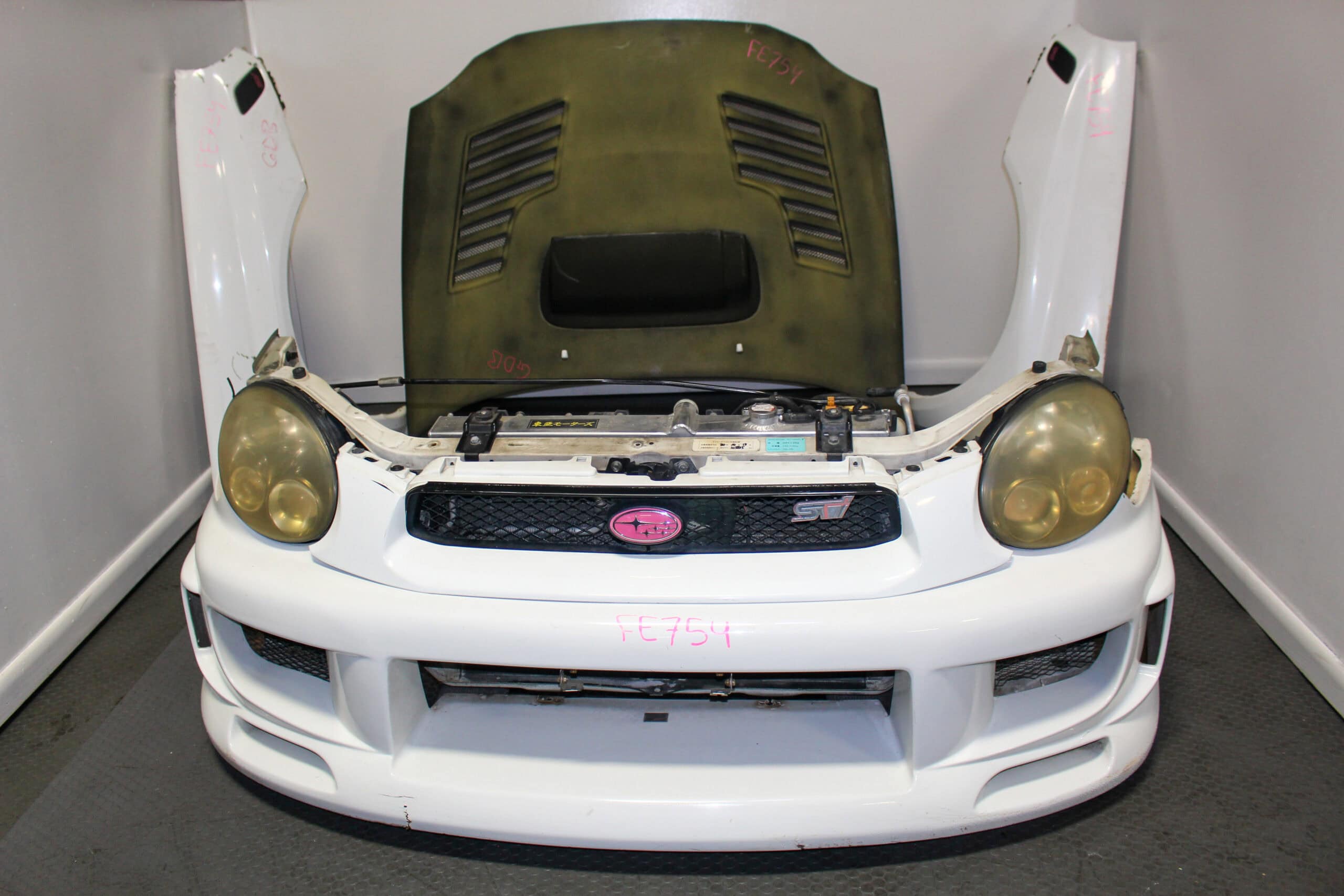 JDM Subaru WRX STI Bugeye Complete Nose Cut