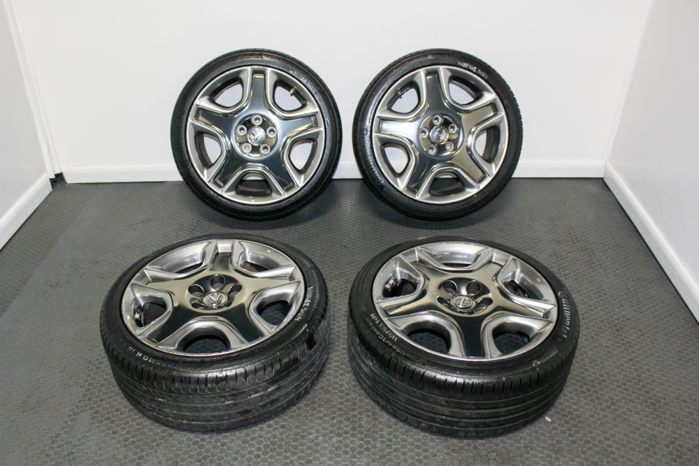 OEM Lexus SC430 18x8 Wheel Rim PVD Bright Chrome-C 74187