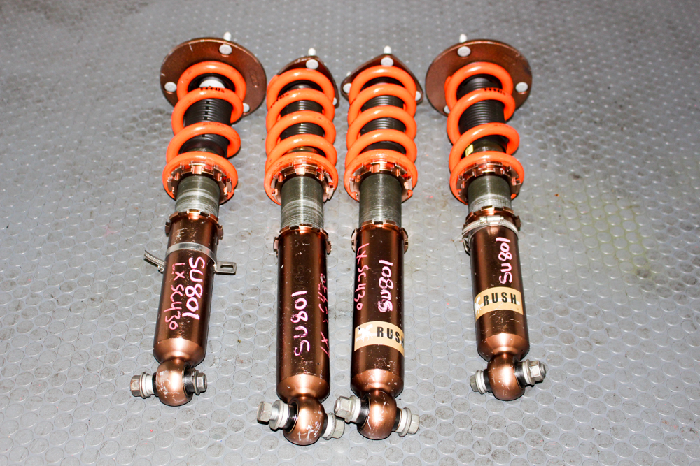 JDM RUSH coilovers for 2002–2010 Lexus SC430