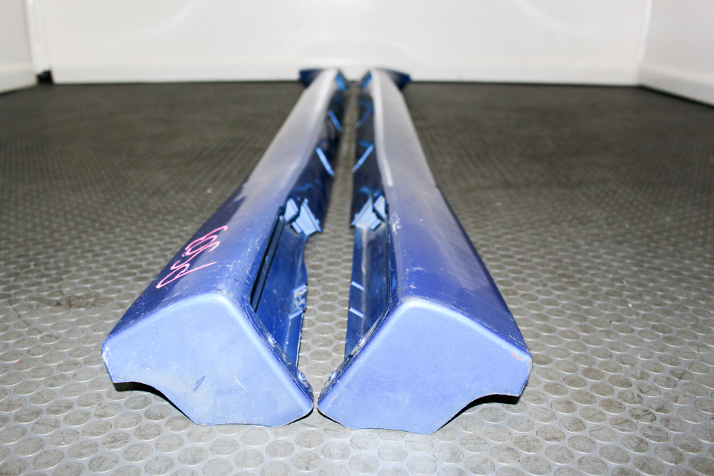 Subaru Forester STI Blue Side Skirts