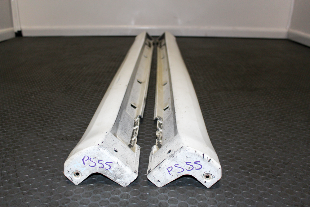 02 03 Subaru WRX STi rocker panels in white color