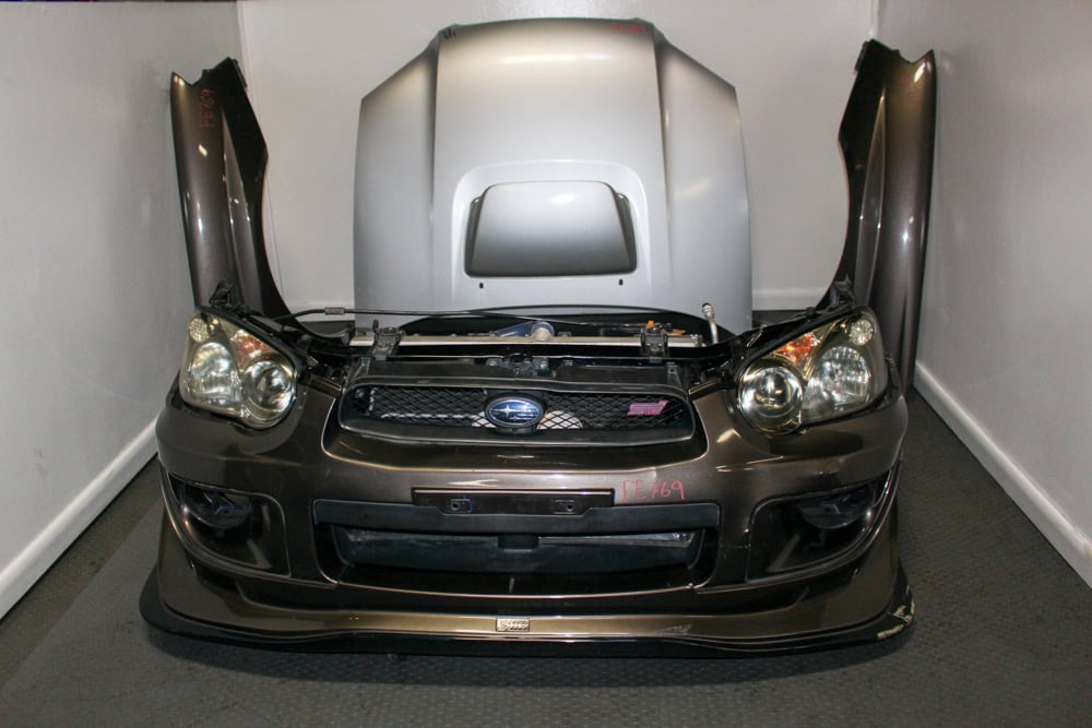 04 05 Subaru WRX blob-eye HID headlights front end conversion kit