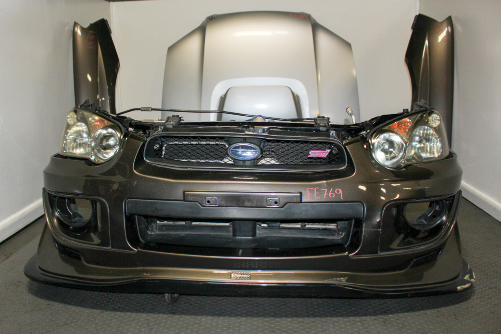 04 05 Subaru WRX blob-eye HID headlights front end conversion kit