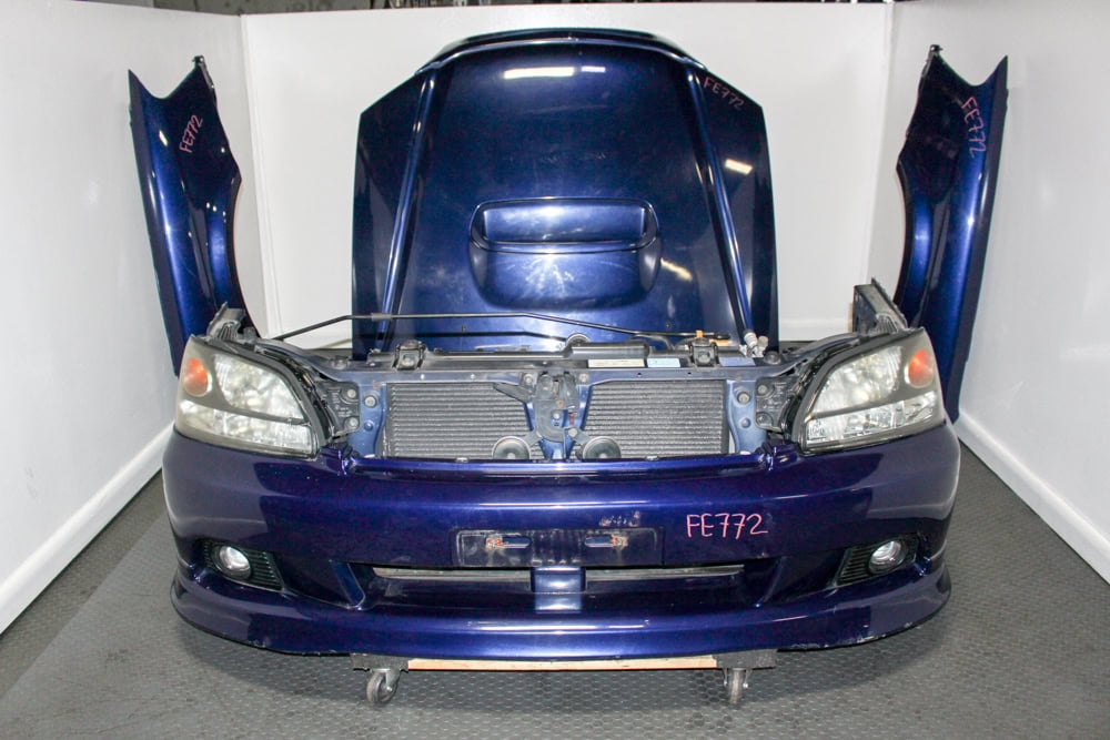 JDM Legacy B4 front end conversion with front lip