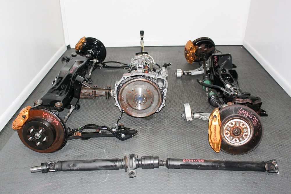 Subaru Forester STI 6 speed transmission