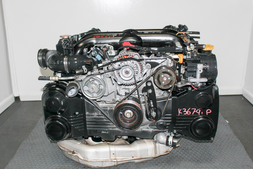 IMG_2070 JDM Subaru EJ20X engine with air pump
