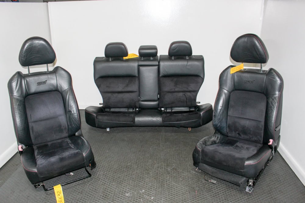 Subaru Legacy Spec B STi leather Alcantara seats