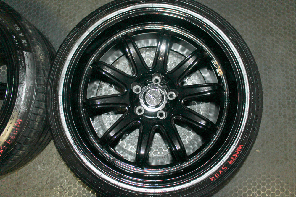 5Zigen 18x10.5 +15 wheels 5x114.3 deep dish