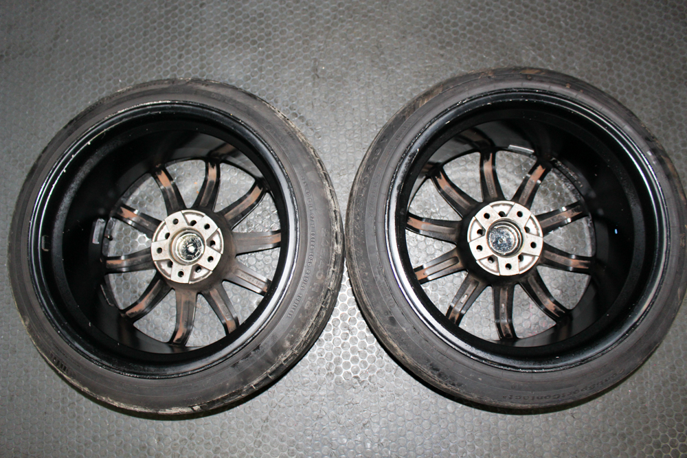 5Zigen 18x10.5 +15 wheels 5x114.3 deep dish
