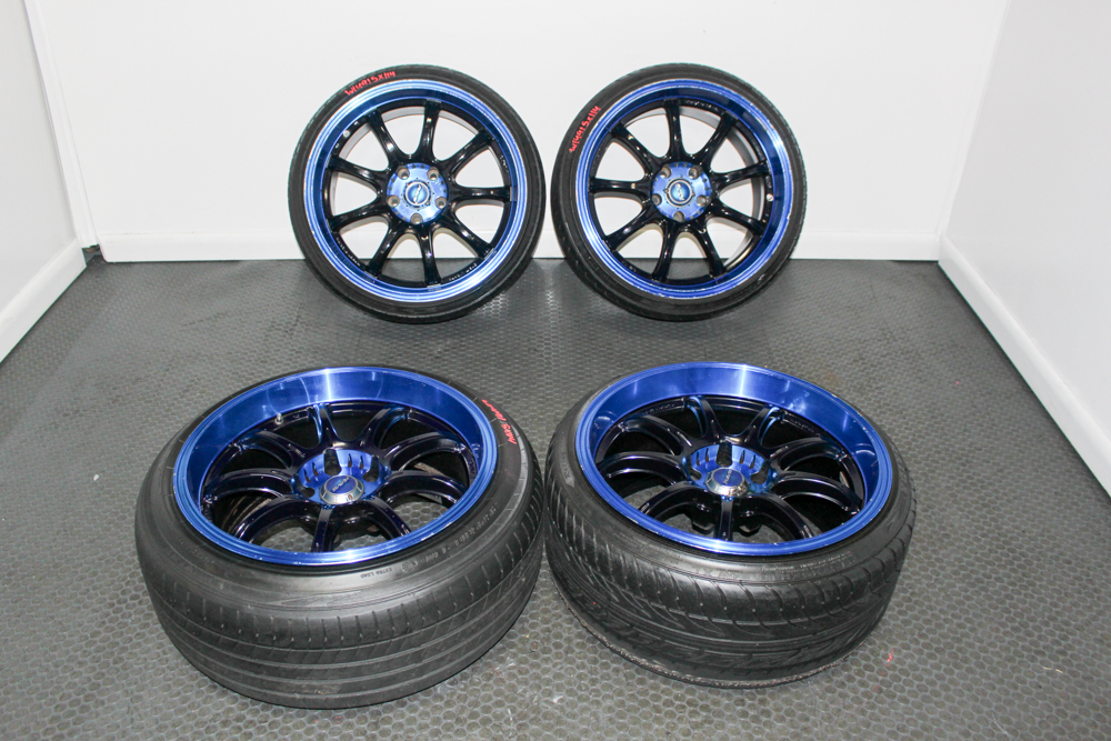 Gram Lights 18x9.5 J12 5x114.3 Silvia wheels