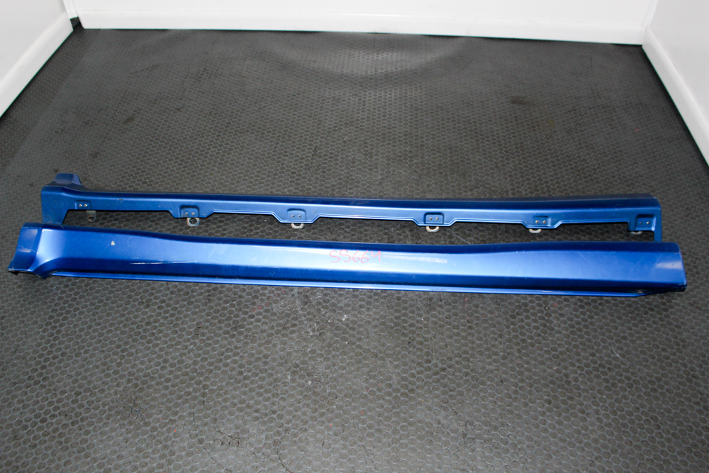 Subaru Forester STI SG9 blue rocker panels 2003-2008