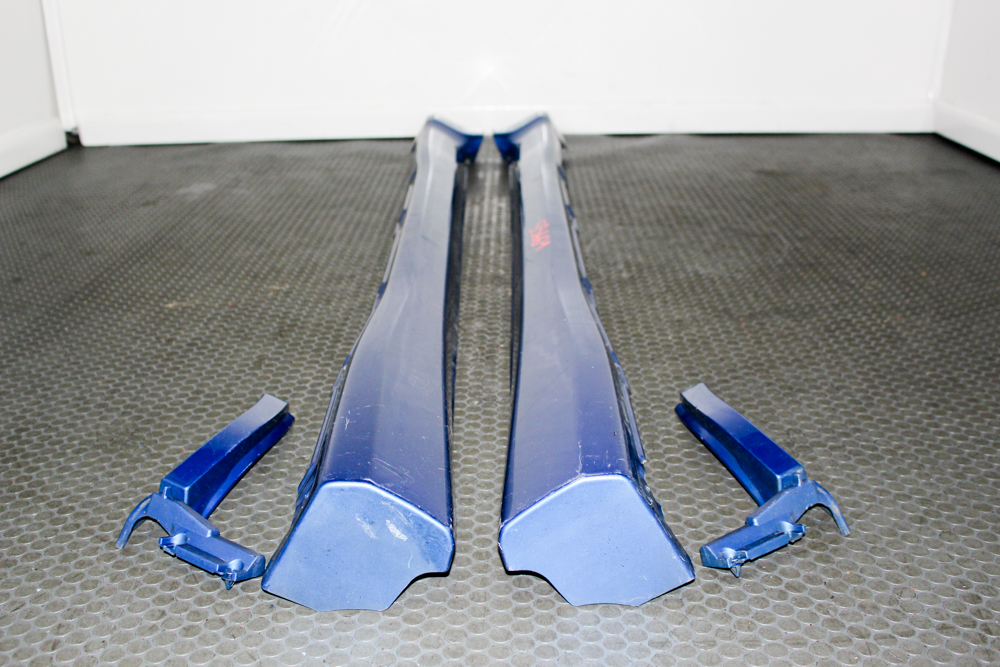 JDM Subaru Forester STI SG9 Blue OEM Rocker Panels 2003–2008