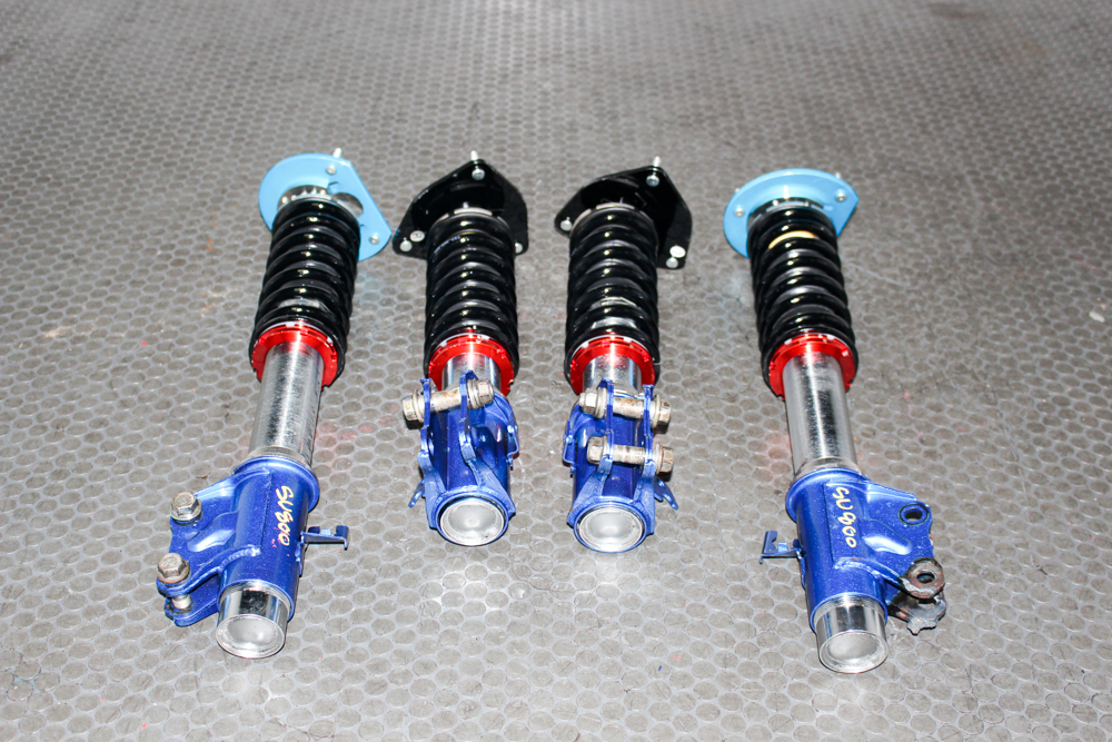 Cusco coilovers Subaru WRX 2002-2007 adjustable suspension