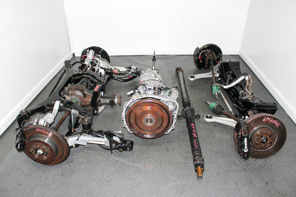 JDM Legacy Spec B STI TY856WBEAA Transmission, Subaru Spec B 6 Speed Manual Gearbox, Legacy Tuned by STI Drivetrain Package, Subaru R160 Differential and Axles, JDM Subaru Brembo Brake Calipers, Legacy GT 6 Speed Conversion Package, Non DCCD Subaru STI Transmission, Subaru Performance Drivetrain Imported From Japan, J-Spec Auto Sports Subaru Transmission, Rare Legacy Spec B STI Gearbox Package
