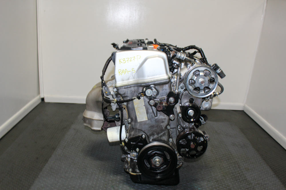 2007-2009 Honda CR-V JDM K24A 2.4L DOHC i-VTEC replacement engine for K24Z1, compression tested by J-Spec Auto Sports