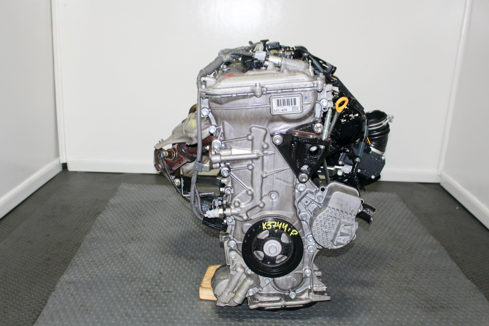 Low mileage JDM Toyota Prius 2ZR-FXE 1.8L hybrid engine for 2010-2015 Prius, compression tested by J-Spec Auto Sports