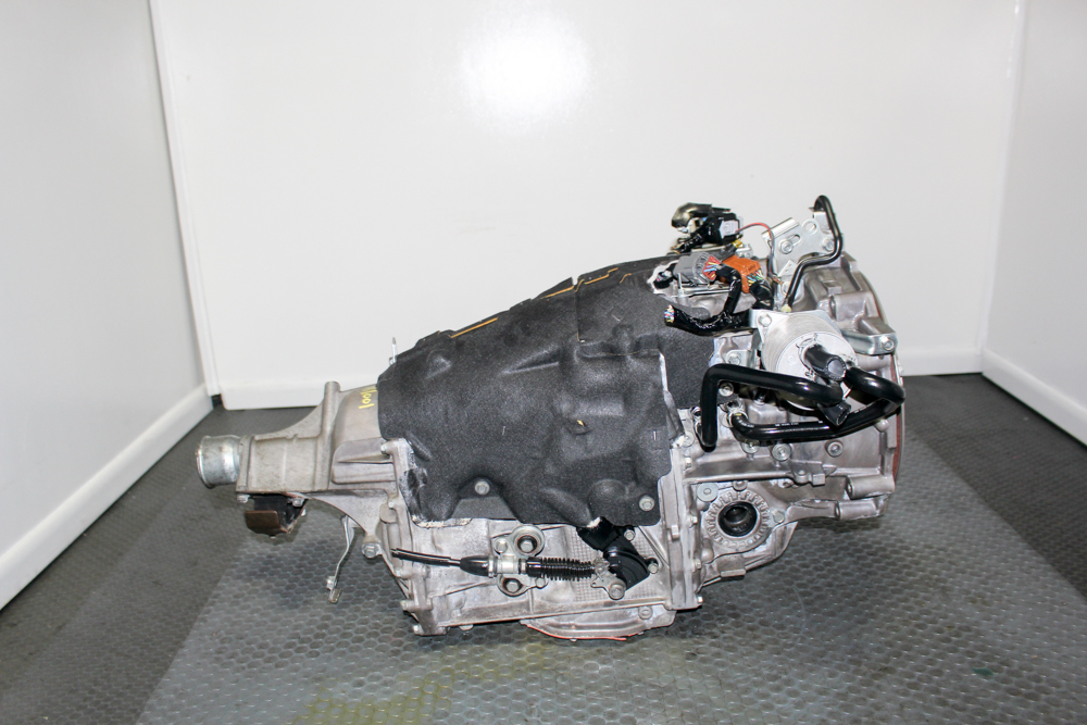 Low mileage JDM Subaru TR580DD7AA CVT transmission for 2012-2013 Subaru Impreza and XV Crosstrek 2.0L professionally inspected by J-Spec Auto Sports