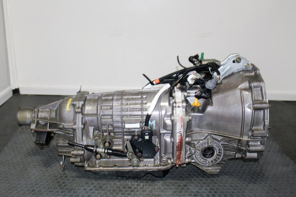 Clean low-mileage JDM Subaru TZ1B5LBZAA 4EAT AWD automatic transmission with 4.444 final drive for 2002-2005 Subaru WRX