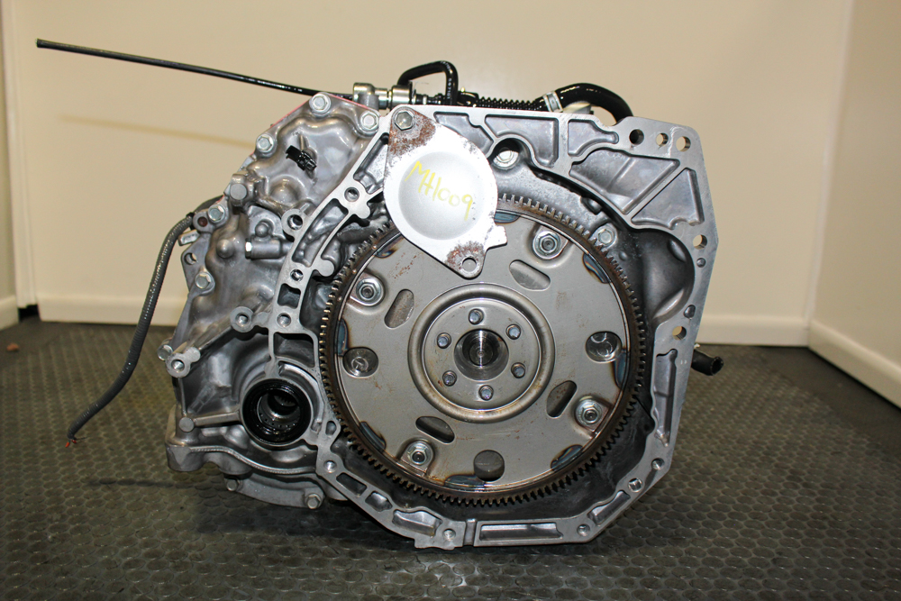 Low mileage JDM Nissan Versa CVT automatic transmission for 2013-2019 1.6L HR16DE professionally inspected by J-Spec Auto Sports