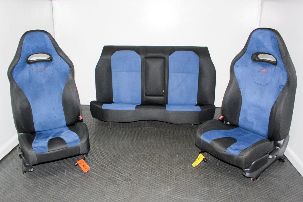 Subaru WRX STI Version 8 JDM OEM front and rear seat set