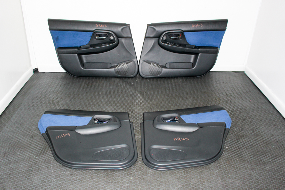 2004-2005 Subaru WRX STI Version 8 interior panel set